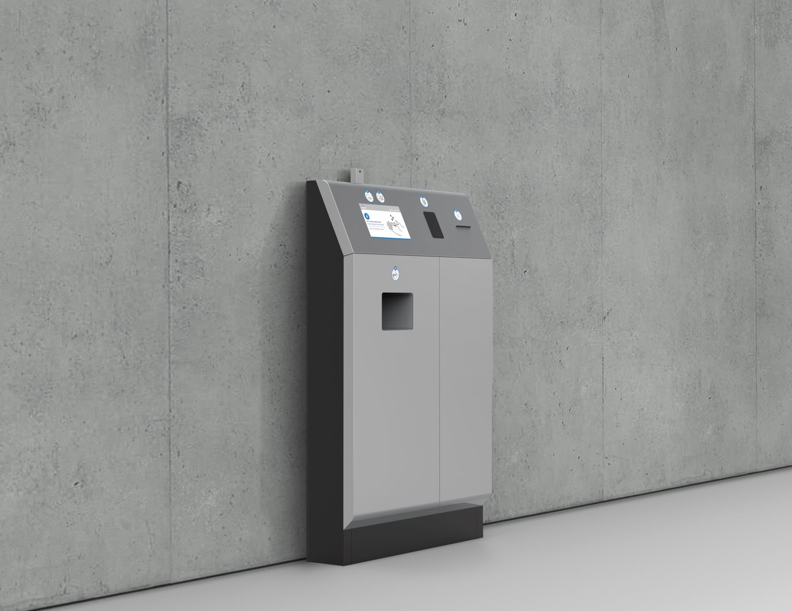 Terminal Modul mit Wandmontage